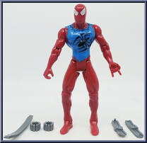 Scarlet Spider from Marvel - Overpower manufactured by Toy Biz [Loose]