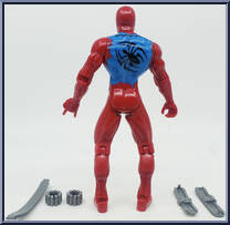 Scarlet Spider from Marvel - Overpower manufactured by Toy Biz [Loose]