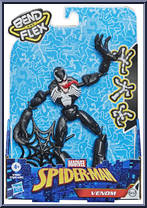 Venom from Marvel - Bend and Flex - Basic Series manufactured by Hasbro [Front]