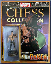 Daken from Marvel Chess Collection - Basic Series manufactured by Eaglemoss [Front]