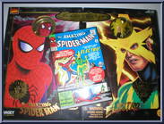 Spidey & Electro from Marvel - Famous Covers - 2-Pack manufactured by Toy Biz [Front]