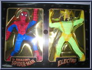 Spidey & Electro from Marvel - Famous Covers - 2-Pack manufactured by Toy Biz [Front]