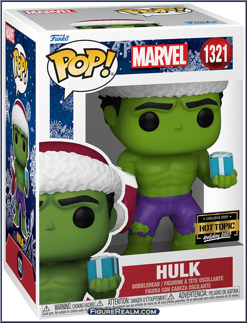 Hulk (Santa Hat) - Marvel - Marvel Universe Pop! - Funko Action Figure