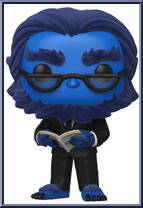 Beast (Flocked) from Marvel - Marvel Universe Pop! manufactured by Funko [Loose]