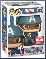 Captain America (WWII Ultimates) from Marvel - Marvel Universe Pop! manufactured by Funko [Front]