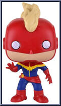 Captain Marvel (Masked) from Marvel - Marvel Universe Pop! manufactured by Funko [Loose]