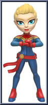 Captain Marvel from Marvel - Rock Candy manufactured by Funko [Loose]