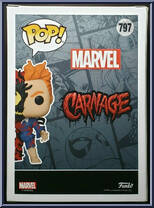 Carnage from Marvel - Marvel Universe Pop! manufactured by Funko [Back]