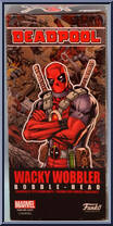Deadpool (Black) from Marvel - Wacky Wobblers manufactured by Funko [Back]