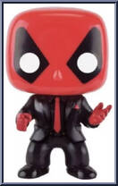 Deadpool (Black Suit) from Marvel - Marvel Universe Pop! manufactured by Funko [Loose]