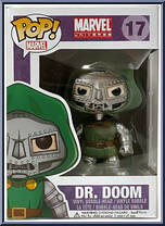 Dr. Doom from Marvel - Marvel Universe Pop! manufactured by Funko [Front]
