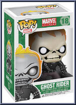 Ghost Rider from Marvel - Marvel Universe Pop! manufactured by Funko [Front]