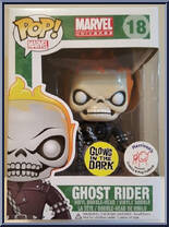 Ghost Rider (Glows in the Dark) from Marvel - Marvel Universe Pop! manufactured by Funko [Front]