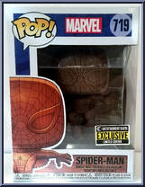 Spider-Man (Wood) from Marvel - Marvel Universe Pop! manufactured by Funko [Front]