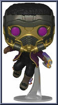 T'Challa Star-Lord from Marvel - What if…? Pop! manufactured by Funko [Loose]