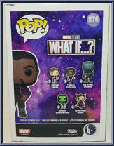 T'Challa Star-Lord from Marvel - What if…? Pop! manufactured by Funko [Back]