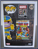 Thanos (1st Appearance) from Marvel - 80 Years Pop! manufactured by Funko [Back]