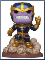 Thanos (Snapping) (Deluxe) from Marvel - 80 Years Pop! manufactured by Funko [Loose]