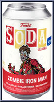 Zombie Iron Man (Glow in the Dark) from Marvel - What if…? Soda manufactured by Funko [Front]