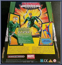 Doctor Octopus from Marvel - Titanium Series (Die-Cast) manufactured by Galoob [Back]