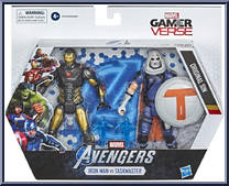 Iron Man vs. Taskmaster from Marvel - Gamerverse - Avengers manufactured by Hasbro [Front]