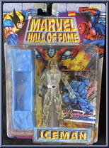 Iceman from Marvel - Hall of Fame - Series 2 manufactured by Toy Biz [Front]