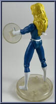 Invisible Woman (Long Hair) from Marvel - Hall of Fame - Series 2 manufactured by Toy Biz [Loose]