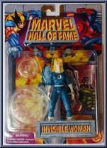 Invisible Woman (Long Hair) from Marvel - Hall of Fame - Series 2 manufactured by Toy Biz [Front]