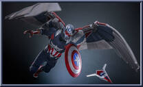 Captain America from Marvel - Captain America: Brave New World manufactured by Hot Toys [Loose]