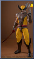 Wolverine (Brown Suit) from Marvel - X-Men manufactured by Hot Toys [Loose]