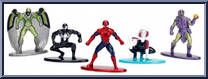5-Pack from Marvel - Nano MetalFigs - Spider-Man manufactured by Jada Toys [Loose]