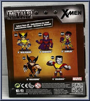 Logan Wolverine (Adamantium) from Marvel - Metals Die Cast - X-Men manufactured by Jada Toys [Back]