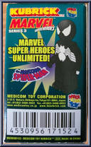 Doppleganger Spider-Man from Marvel - Kubricks - Series 3 manufactured by Medicom [Back]