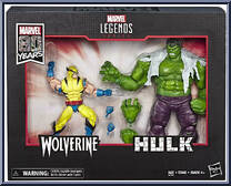 Wolverine / Hulk from Marvel Legends - 80th Anniversary Series - 2-Packs manufactured by Hasbro [Front]