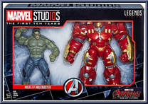 Hulk / Hulkbuster from Marvel Legends - Cinematic Universe 10th Anniversary - Box Sets manufactured by Hasbro [Front]
