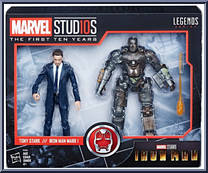 Tony Stark / Iron Man (Mark I) from Marvel Legends - Cinematic Universe 10th Anniversary - Box Sets manufactured by Hasbro [Front]
