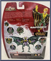 Banshee from Marvel Legends - Annihilus Series manufactured by Hasbro [Back]