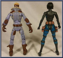 Cannonball / Domino from Marvel Legends - Exclusives manufactured by Hasbro [Loose]