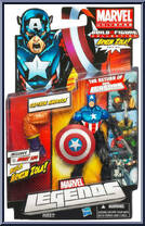 Captain America from Marvel Legends - Arnim Zola Series manufactured by Hasbro [Front]