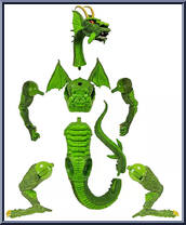 Fin Fang Foom [Build-A-Figure] from Marvel Legends - Fin Fang Foom Series manufactured by Hasbro [Loose]