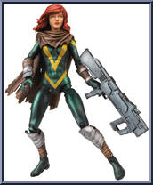 X-Men's Hope Summers from Marvel Legends - Terrax Series manufactured by Hasbro [Loose]