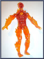 Human Torch from Marvel Legends - Ares Series manufactured by Hasbro [Loose]