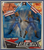 Invisible Woman / Human Torch from Marvel Legends - Twin Packs - Series 2 manufactured by Hasbro [Front]