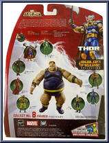 Thor from Marvel Legends - Blob Series manufactured by Hasbro [Back]