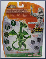 Wendigo from Marvel Legends - Fin Fang Foom Series manufactured by Hasbro [Back]