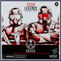 Agent Two Pack from Marvel Legends - Infinite Series - Exclusives manufactured by Hasbro [Front]