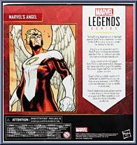 Angel from Marvel Legends - Infinite Series - Exclusives manufactured by Hasbro [Back]