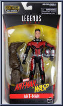Ant-Man (Ant-Man & Wasp) from Marvel Legends - Infinite Series - Cull Obsidian Series manufactured by Hasbro [Front]