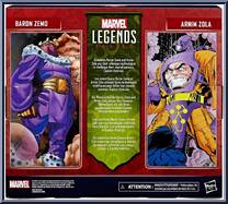 Baron Zemo / Arnim Zola from Marvel Legends - Infinite Series - Multi-Packs manufactured by Hasbro [Back]