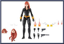 Black Widow from Marvel Legends - Infinite Series - Avengers - Beyond Earth's Mightiest manufactured by Hasbro [Loose]